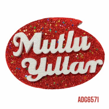 KÜÇÜK BOY MUTLU YILLAR STRAFOR  (50)