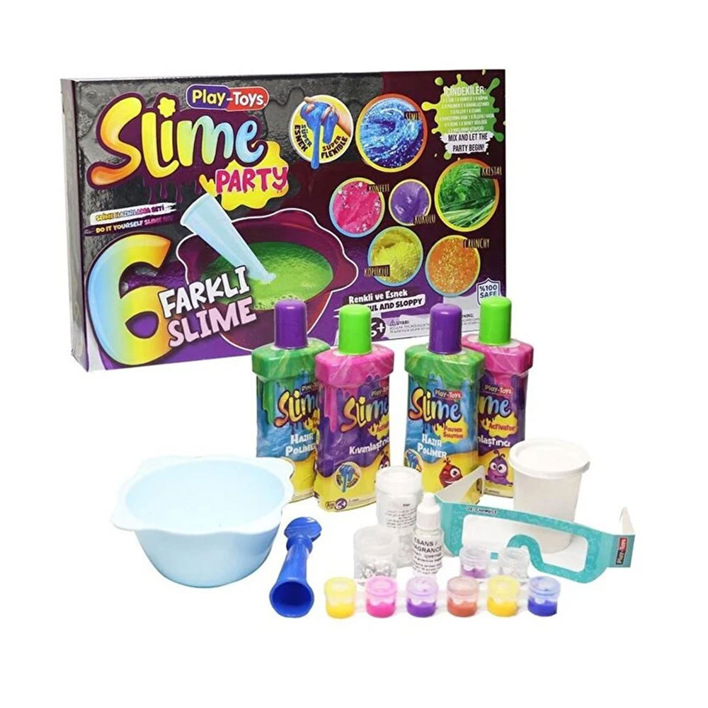 PLAYTOYS DIY SLİME PARTY (12)