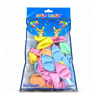 25'Lİ PASTEL BALON (50)