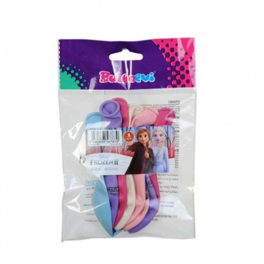 8'Lİ PAKETTE 4+1 FROZEN 2 BASKILI BALON (12)