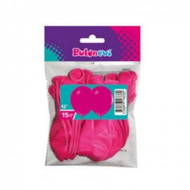 12'Lİ PAKETTE FUŞYA BALON (12)