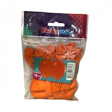 15'Lİ PAKETTE TURUNCU BALON (12)