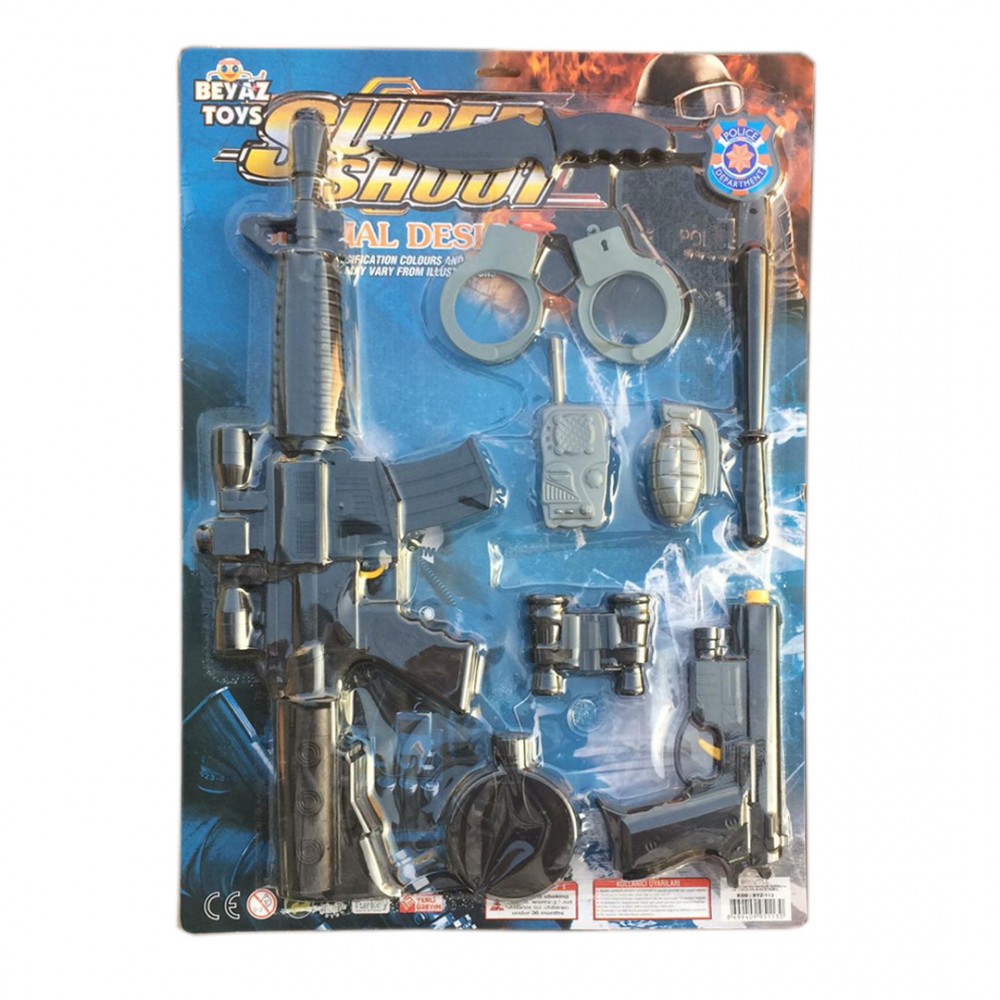 KART. TÜFEKLİ POLİS SETİ (20)