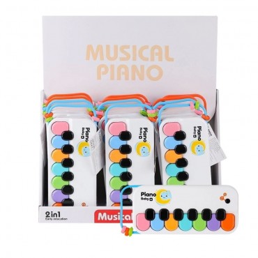 12'Lİ PAKETTE BEBEK BEYAZ PİYANO (144)