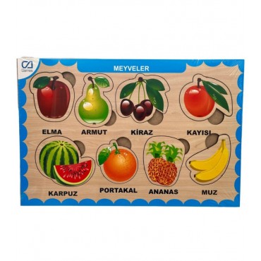 AHŞAP MEYVELER BUL-TAK (4...