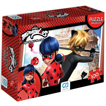 MIRACULOUS PUZZLE 100 PCS...