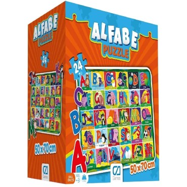 ALFABE EĞİTİCİ YER PUZZLE (18)