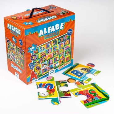 ALFABE EĞİTİCİ YER PUZZLE (18)