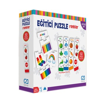 EĞİTİCİ PUZZLE RENKLER (24)