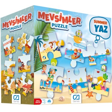 MEVSİMLER YER PUZZLE (18)...