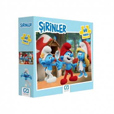 ŞİRİNLER 60 PCS PUZZLE (2...