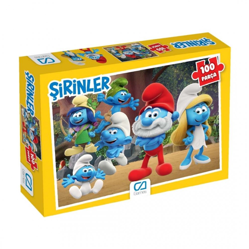 ŞİRİNLER 100 PCS PUZZLE (24)