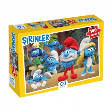 ŞİRİNLER 100 PCS PUZZLE (...