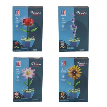 138 PARÇA ÇİÇEK BLOKLARI ...