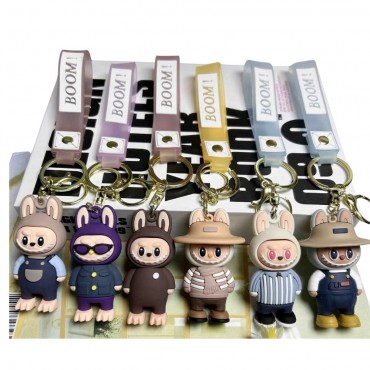 12'Lİ PAKETTE LABUBU ANAHTARLIK (300)