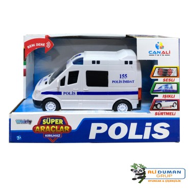 SESLİ VE IŞIKLI POLİS ARA...