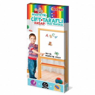 AHŞAP ÇİFT TARAFLI YAZI T...