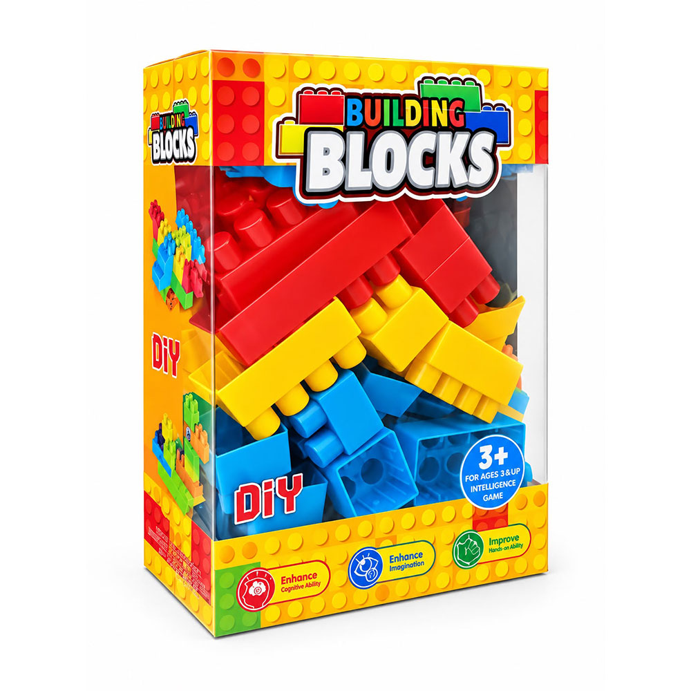 37  PARÇA RENKLİ BLOK LEGO (60) 