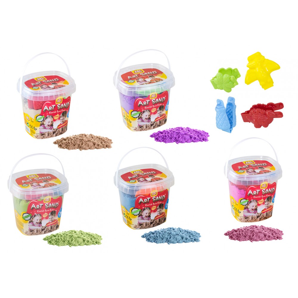 KİNETİK KUM SETİ 1000 GRM. (12)