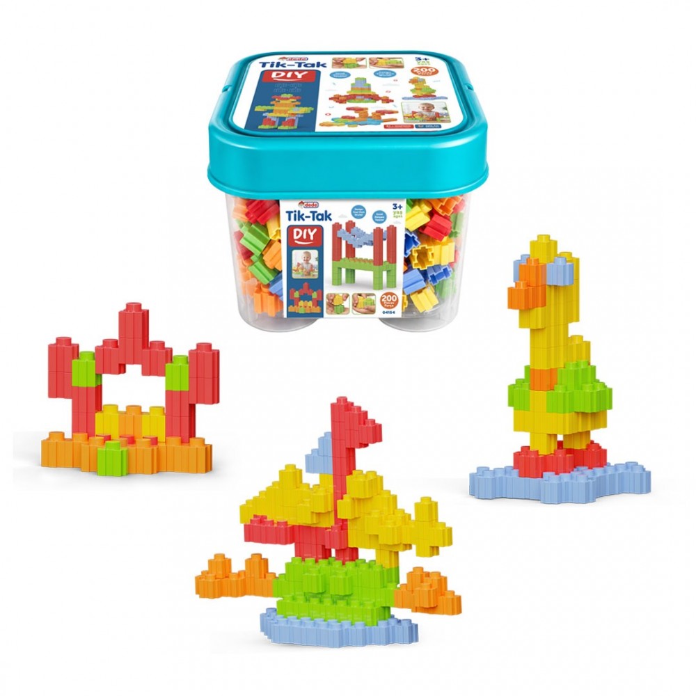 TİK-TAK KOVA 200 PARÇA LEGO (12)
