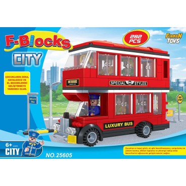 F-BLOCKS CİTY SERİ 282 PC...