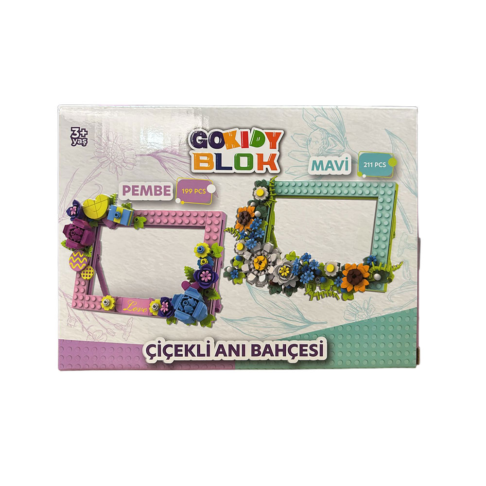 ÇİÇEK ANI BAHÇESİ BLOK LEGO (96)