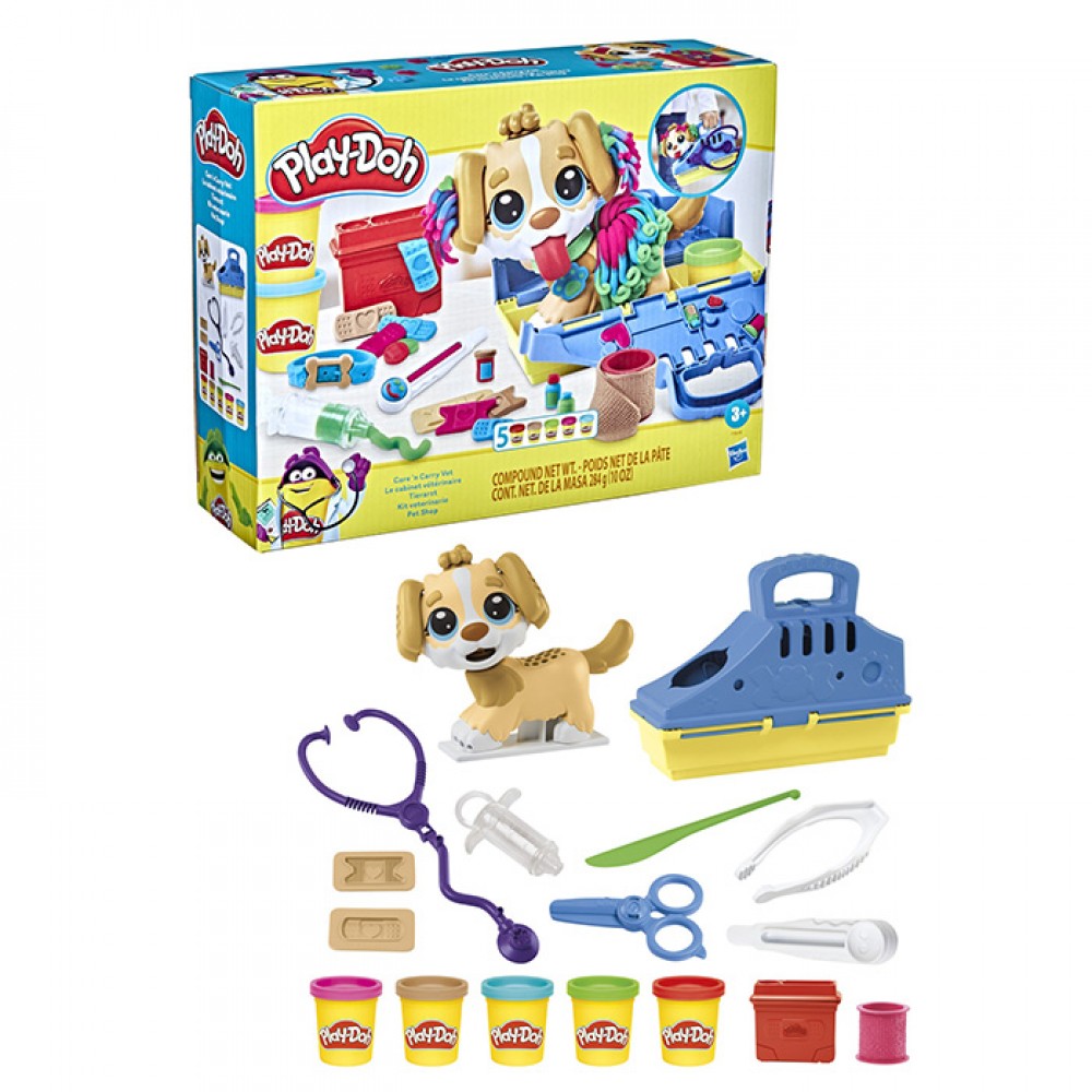 PLAY-DOH CARE N CARRRY VET (3)