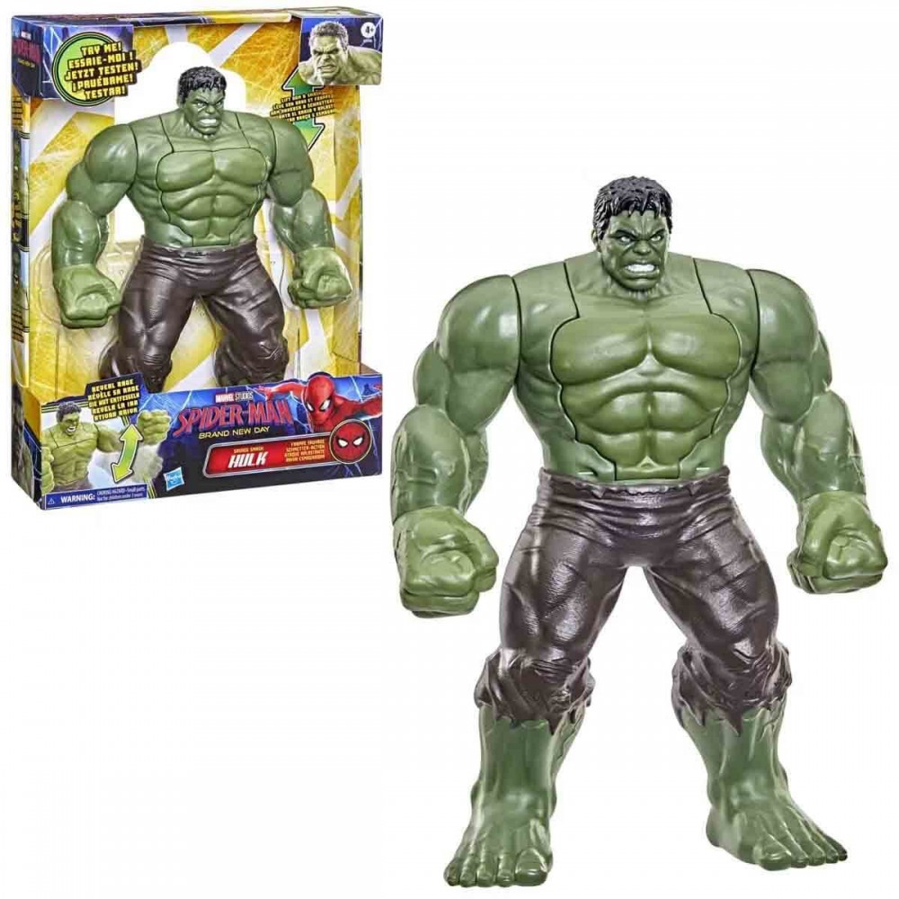 SPİDER-MAN BRAND NEW DAY SAVAGE SMASH HULK FİGÜR (3)