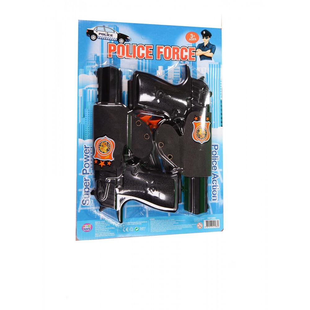 KARTELADA 2'Lİ POLİS SİLAH SET (72)