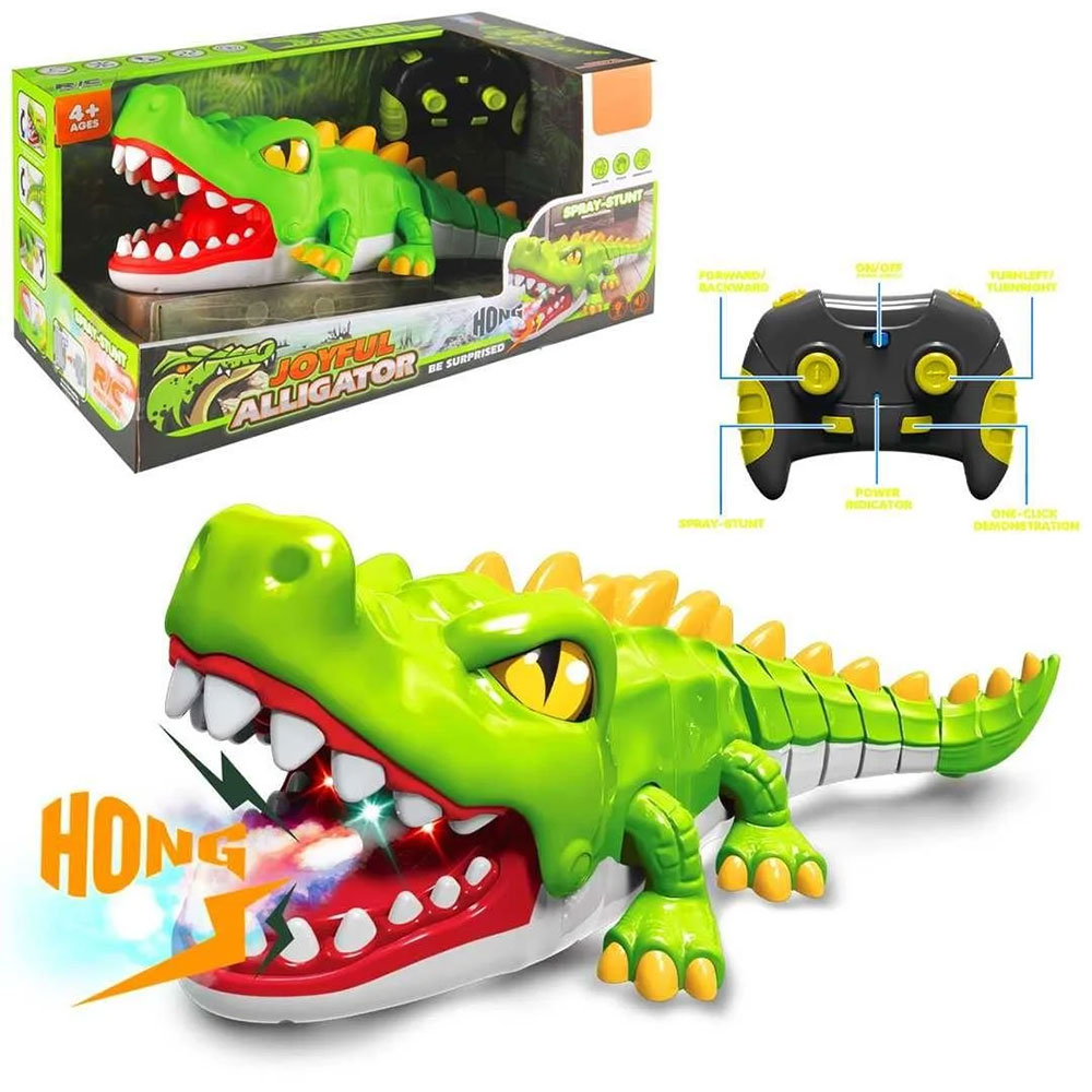 U.K SESLİ IŞIKLI DUMAN ATAN TİMSAH (6)