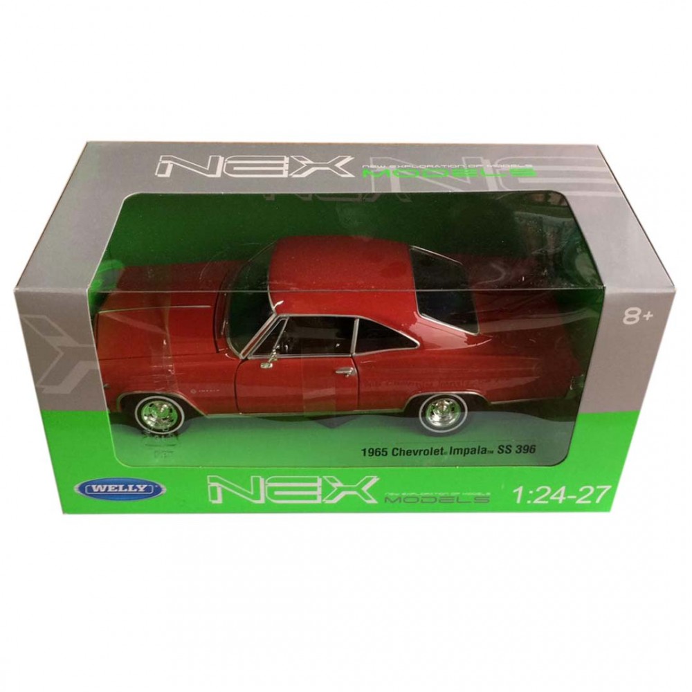 1:24 WELLY 1965 CHEVROLET IMPALA SS 396 (12)