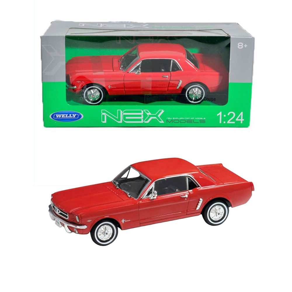 1:24 WELLY 1964/2 FORD MUSTANG COUP (12)