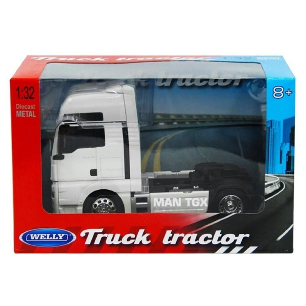 1:32 WELLY MAN TGX METAL ÇEKBIRAK TIR KAFASI (12)