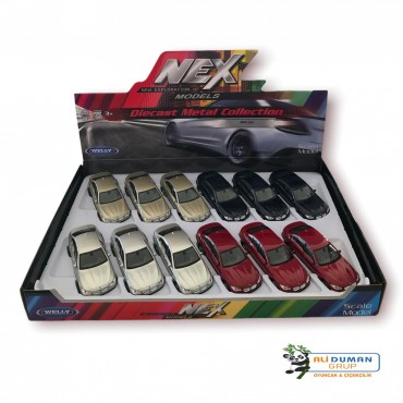 WELLY BMW 535İ METAL ÇEKBIRAK ARABA (72)