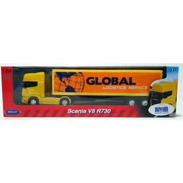 1:64 SCANIA R730 TRAILER ...