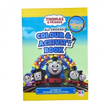 THOMAS & FRIENDS BOYAMA VE AKTİVİTE KİTABI (60)