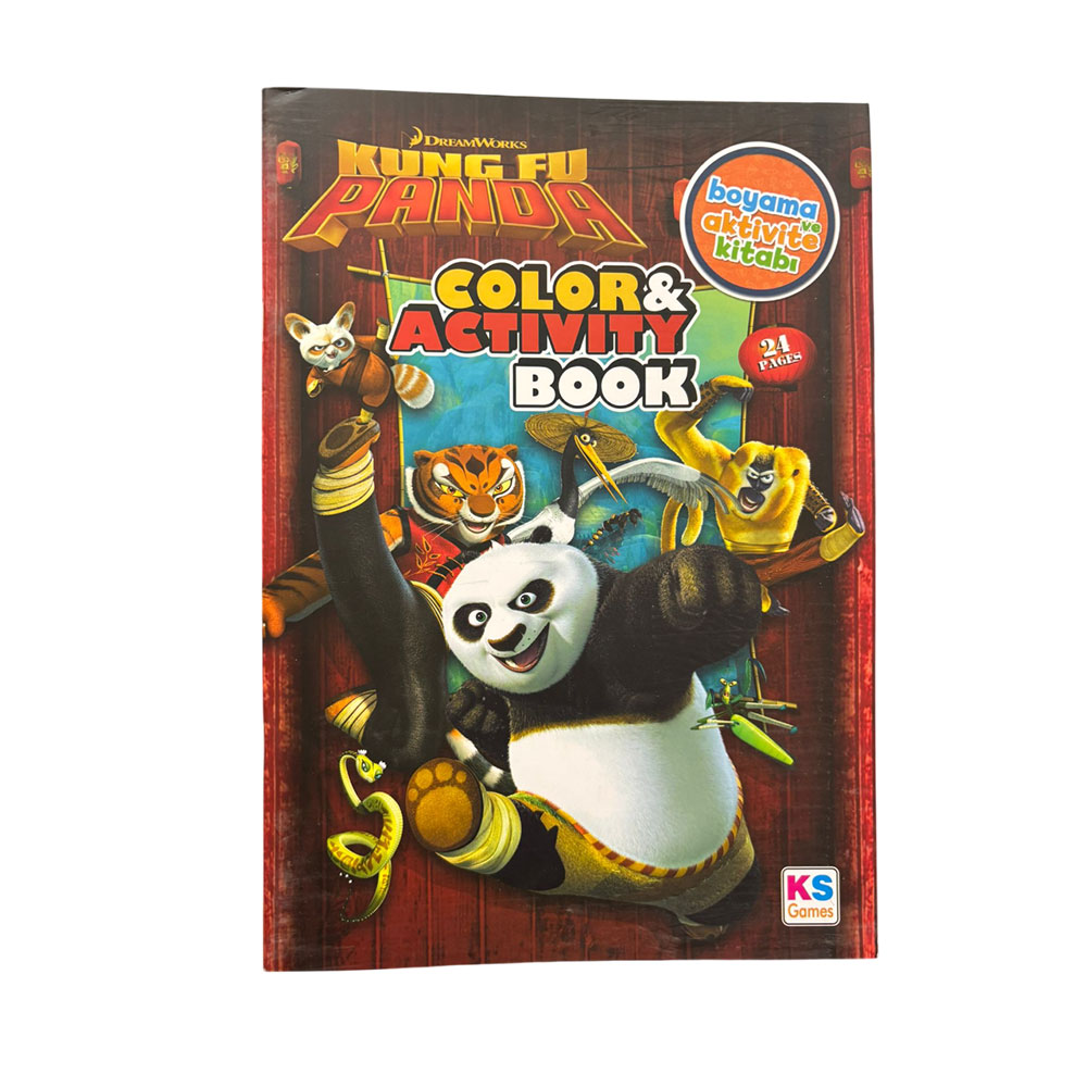 KUNG FU PANDA BOYAMA VE AKTİVİTE KİTABI (60)