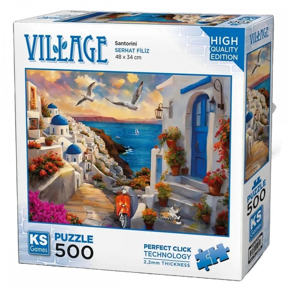 500 PARÇA SANTORİNİ PUZZLE (6)