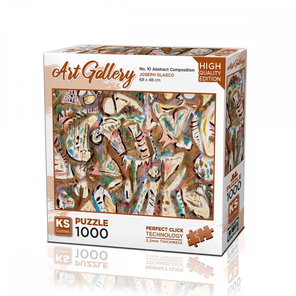 1000 PARÇA ABSTRACT COMPOSİTİON PUZZLE (2)