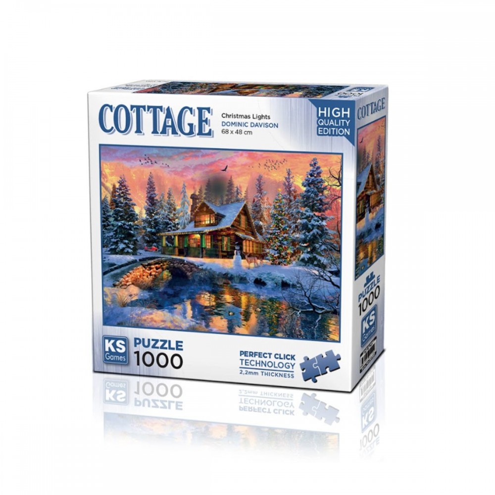 1000 PARÇA CHRISTMAS LIGHTS PUZZLE (6)