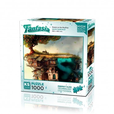 1000 PARÇA PİANİST ON THE ROOFTOP PUZZLE (6)