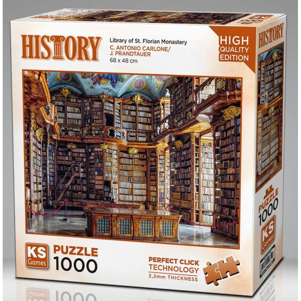 1000 PARÇA LİBRARY OF ST.FLORİAN MONASTERY PUZZLE (2)