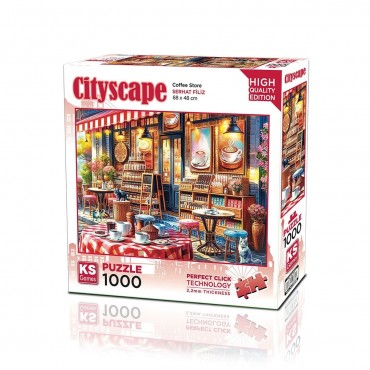 1000 PARÇA KAHVE COFFEE STORE PUZZLE (6)