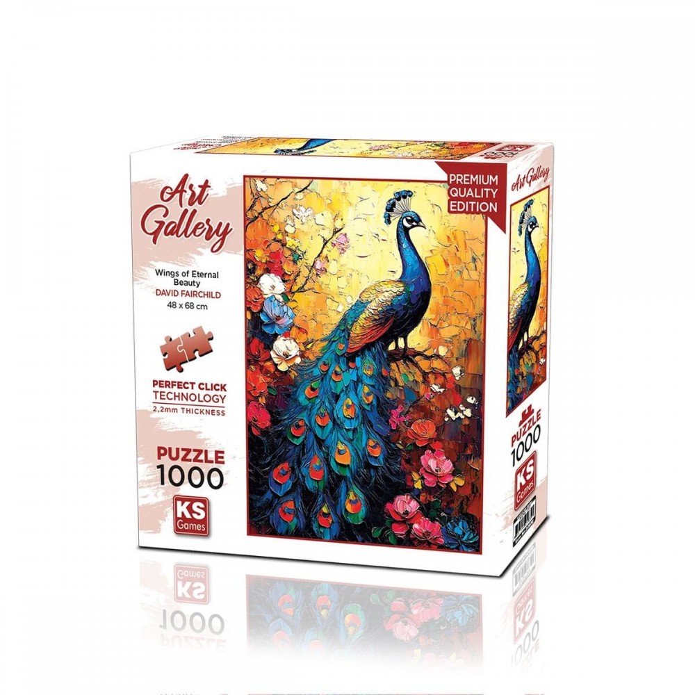1000 PARÇA WİNGS OF ETERNAL BEAUTY PUZZLE (6)