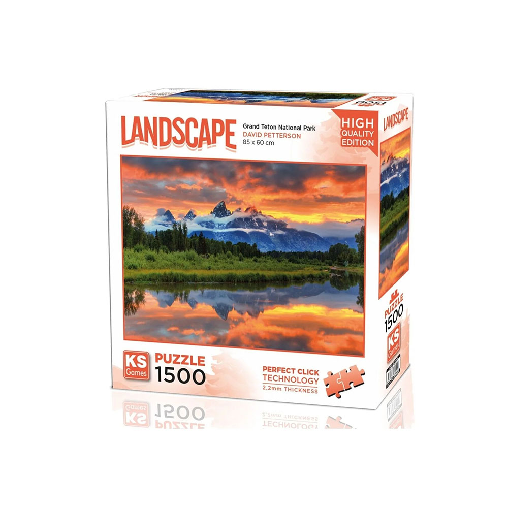 1500 PARÇA GRAND TETON NATIONAL PARK PUZZLE (6)