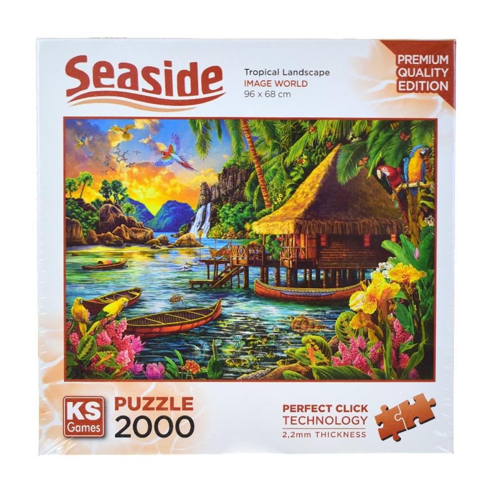 2000 PARÇA TROPİCAL LANDSCAPE PUZZLE (6)