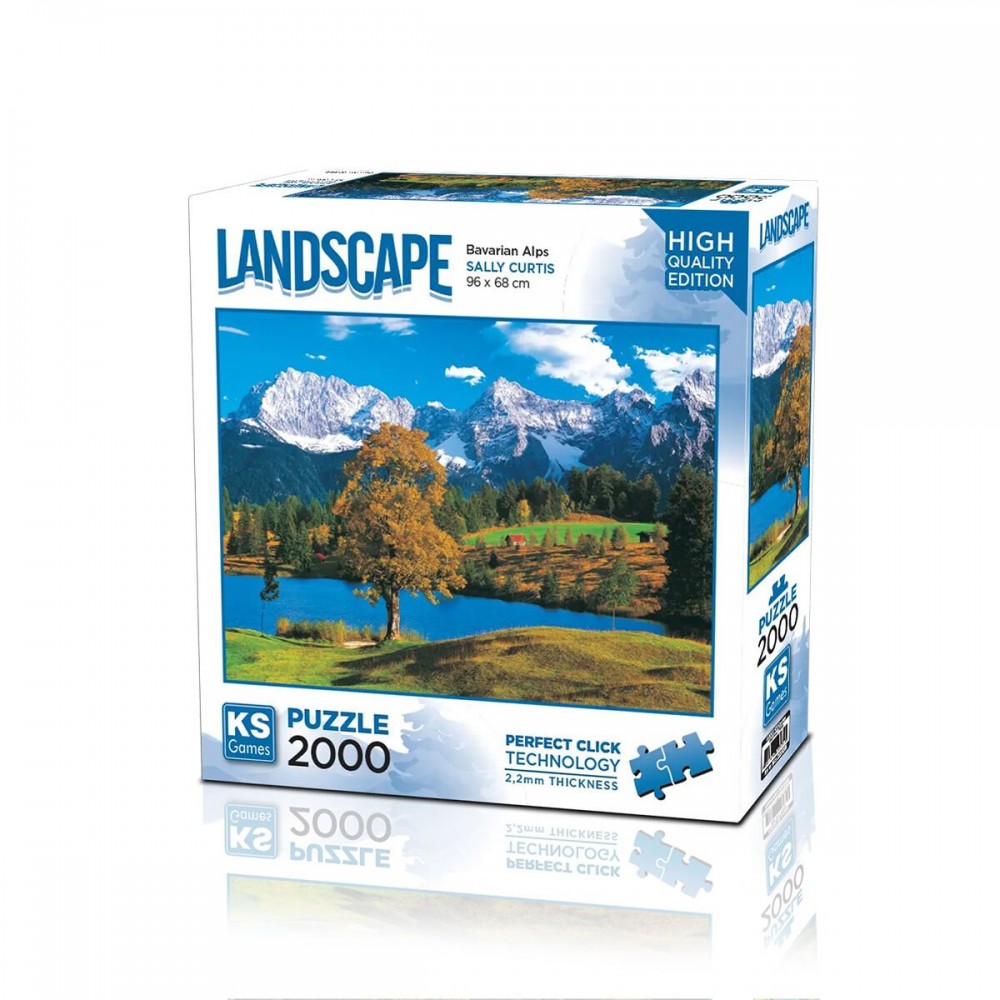 2000 PARÇA BAVARİAN ALPS PUZZLE (6)