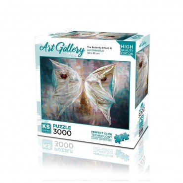 3000 PARÇA KELEBEK ETKİSİ III PUZZLE (3)