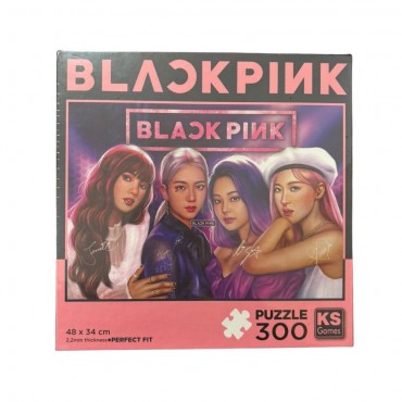 300 PARÇA BLACK PİNK PUZZLE (6)