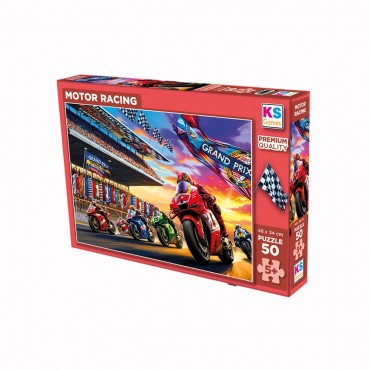 50 PARÇA MOTOR RACING PUZZLE (12)